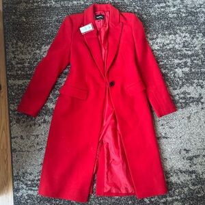 Express Red Women's Coat